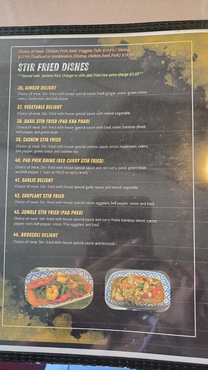 Menu - Nice Thai Cuisine photo 7