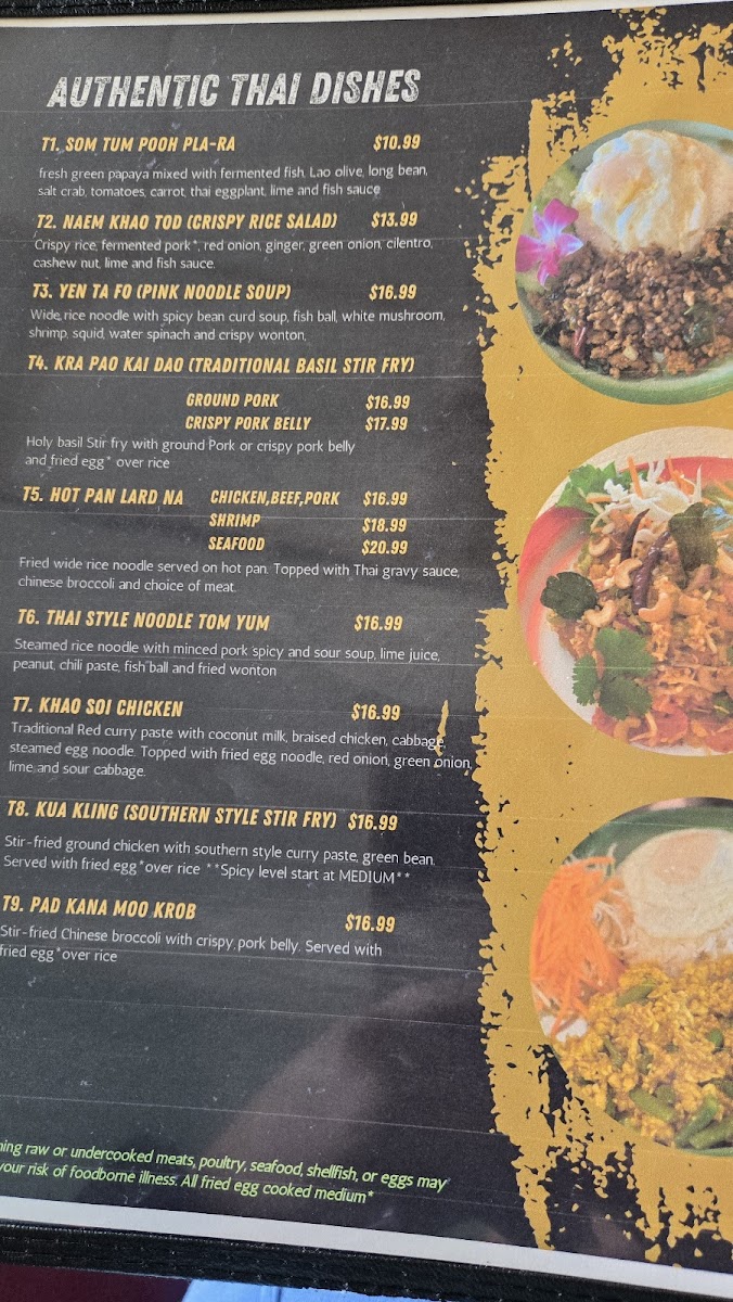 Menu - Nice Thai Cuisine photo 9